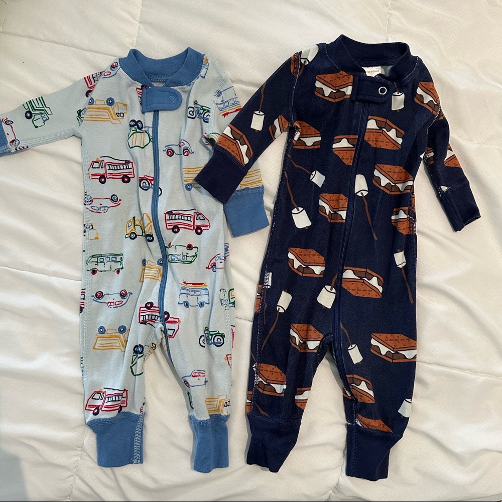Hanna Andersson Onesie Bundle 0-3 mo